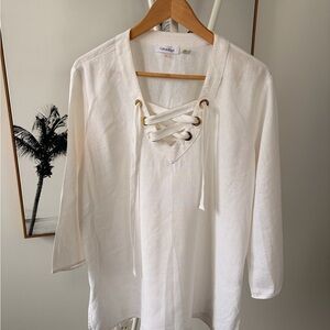 Calvin Klein Linen Tunic